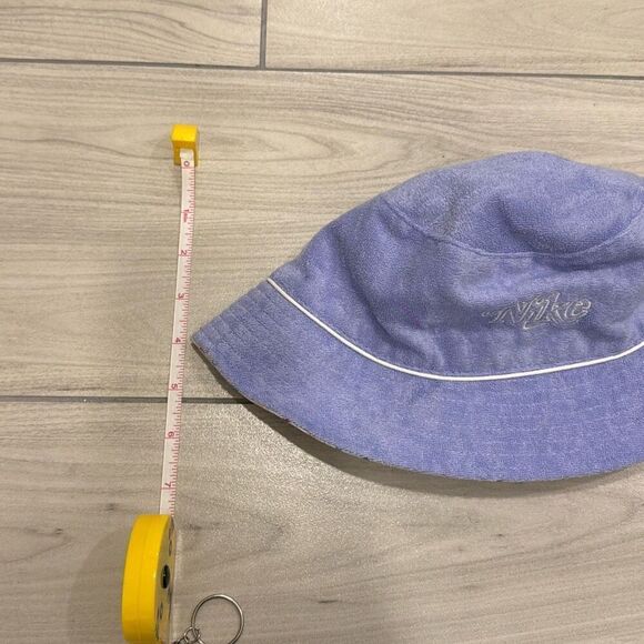Vintage Nike Bucket Suede Hat Embroidered Multicolor Reversible Rainbow 90s Y2K - Picture 6 of 6
